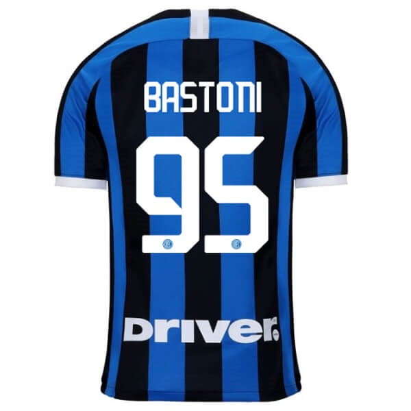 Camiseta Inter Milan NO.95 Bastoni 1ª Kit 2019 2020 Azul